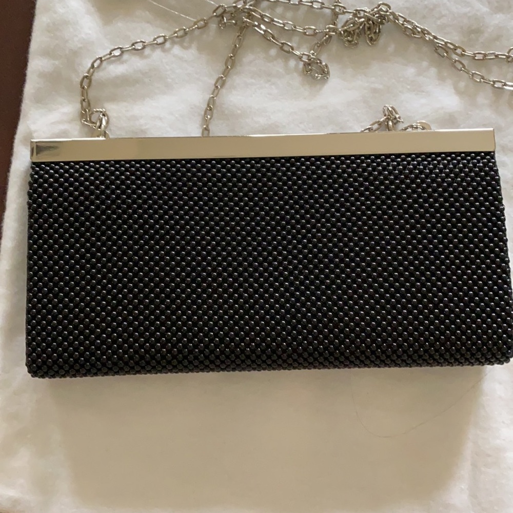 NWT, Black beaded Evening bag, La Regale - Picture 2 of 3